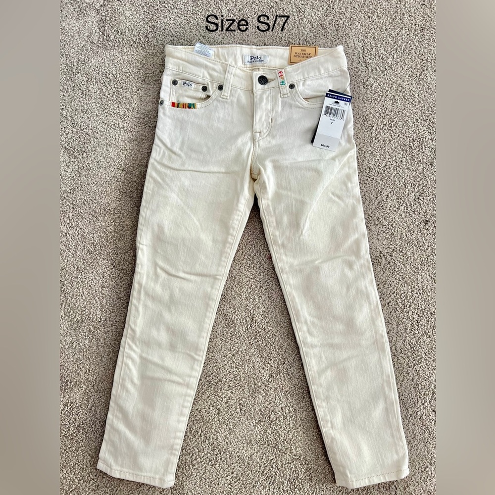 POLO Jeans with Stitch Details on Pockets NWT